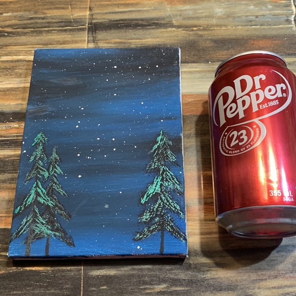 SALE!! Lonesome trees painting.   2 - Picture 3 of 7